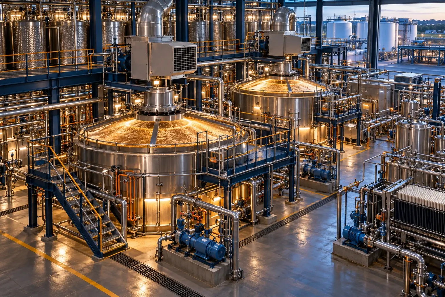 Conceptual engineering visualization: Vinegar Acetation and Fermentation Support Modernization