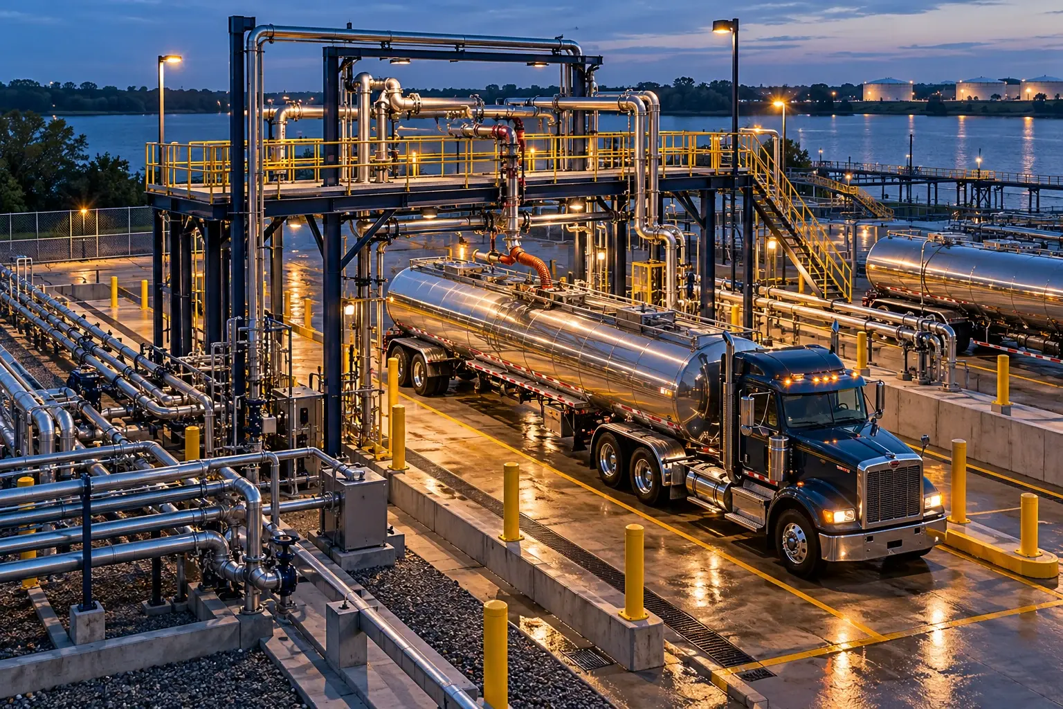 Conceptual engineering visualization: Tanker Loadout and Transfer Optimization