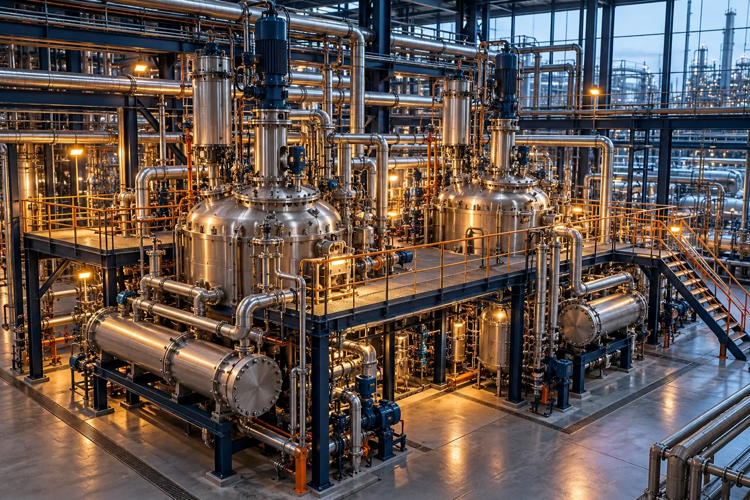 Conceptual engineering visualization: Acetator Project A9 and A10