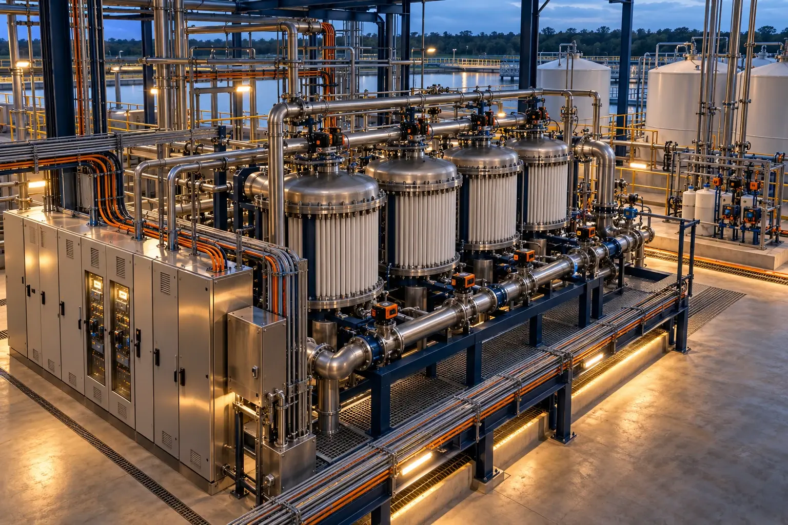 Conceptual engineering visualization: Ceramic Filter Electrical and Controls Coordination