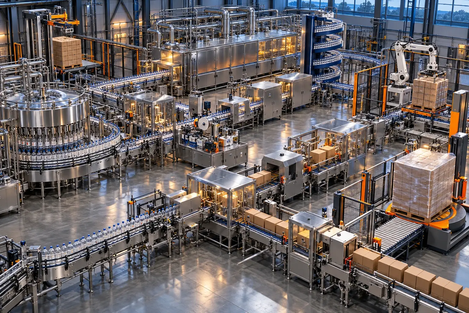 Conceptual engineering visualization: Lines 1 & 2 Packaging Equipment Specification