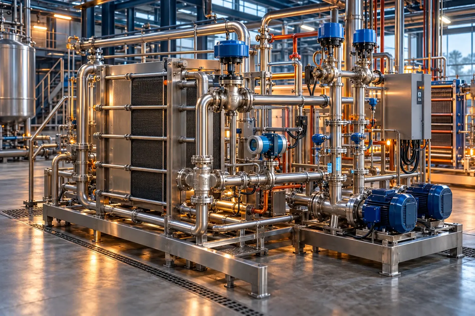 Conceptual engineering visualization: Line 2 Pasteurizer and Hot Water Set Rebuild