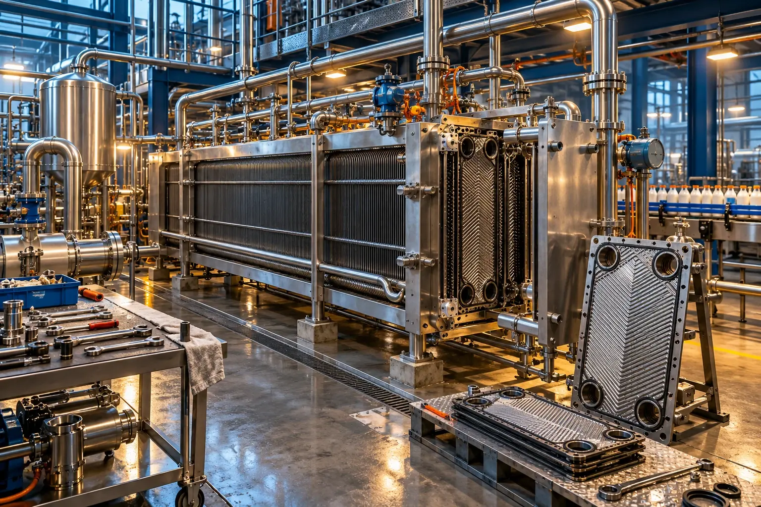 Conceptual engineering visualization: Line 1 Pasteurizer Repair