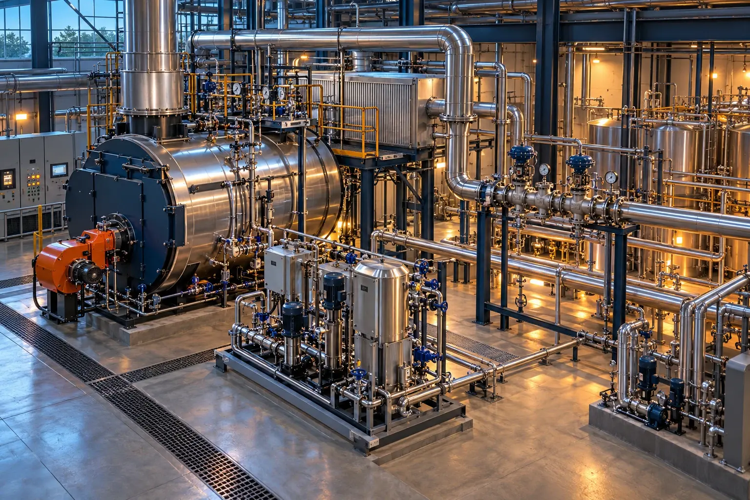 Conceptual engineering visualization: Steam and Boiler System Modernization