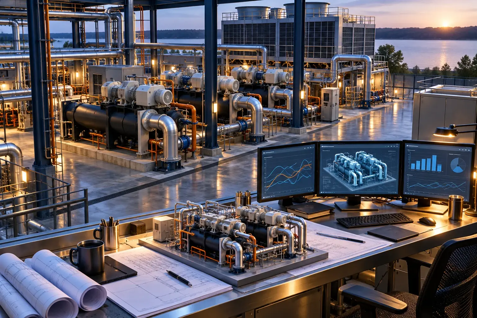 Conceptual engineering visualization: Cooling Load Modeling and Thermal Deficit Analysis