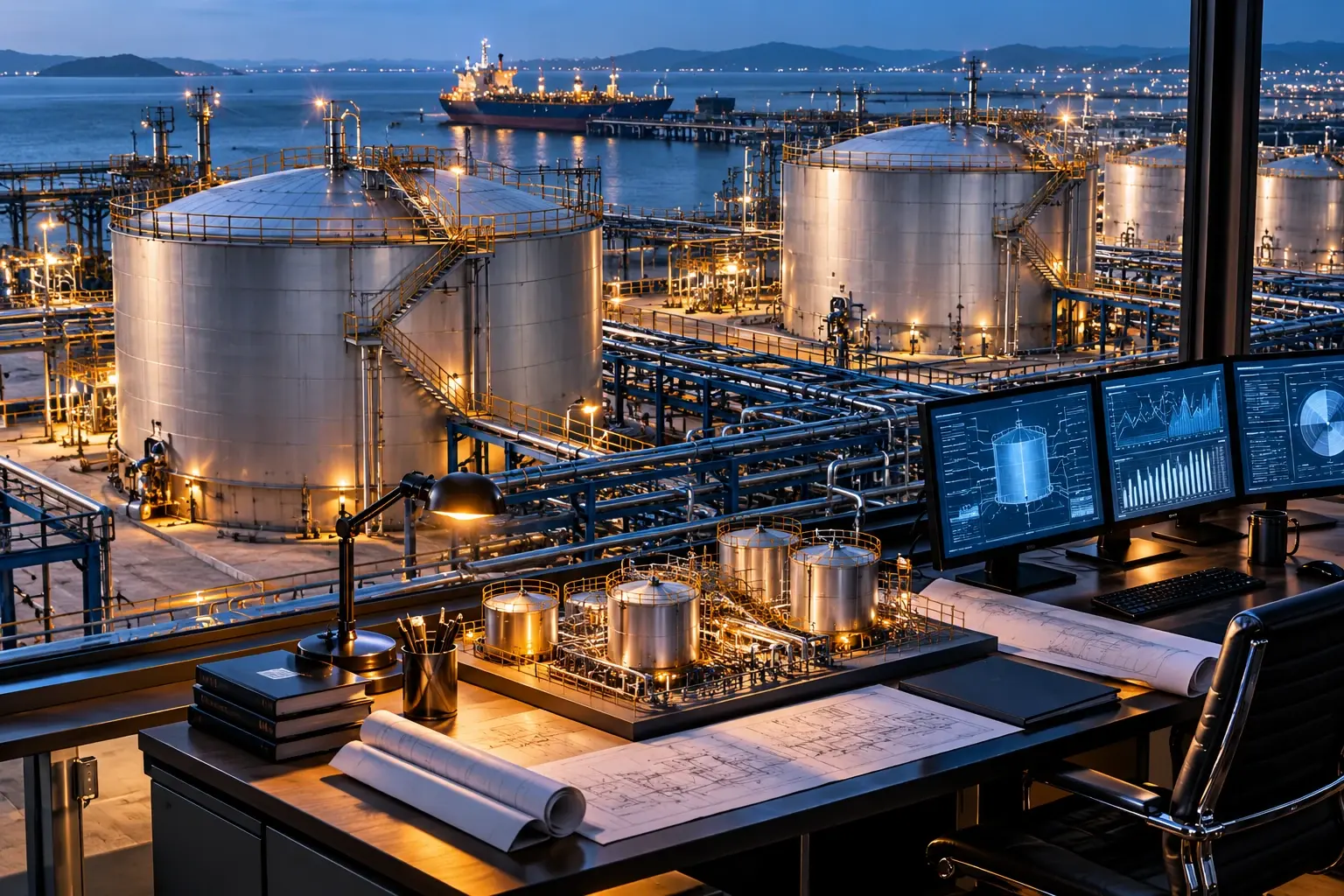 Conceptual engineering visualization: Tank Measurement Project standardization