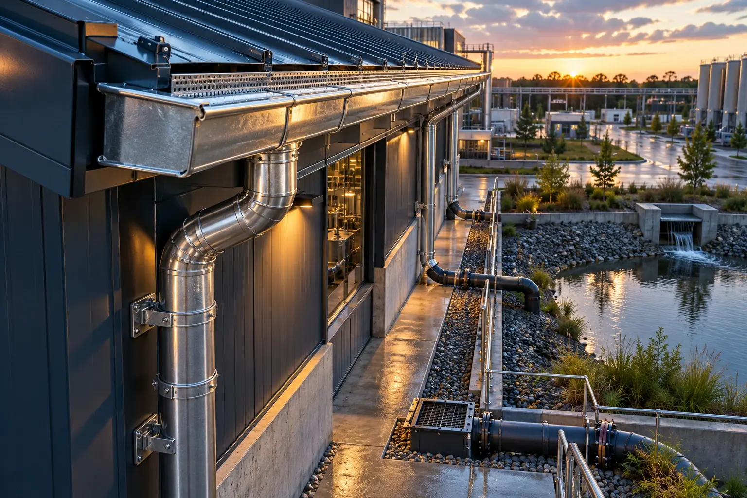 Conceptual engineering visualization: Gutter Replacement