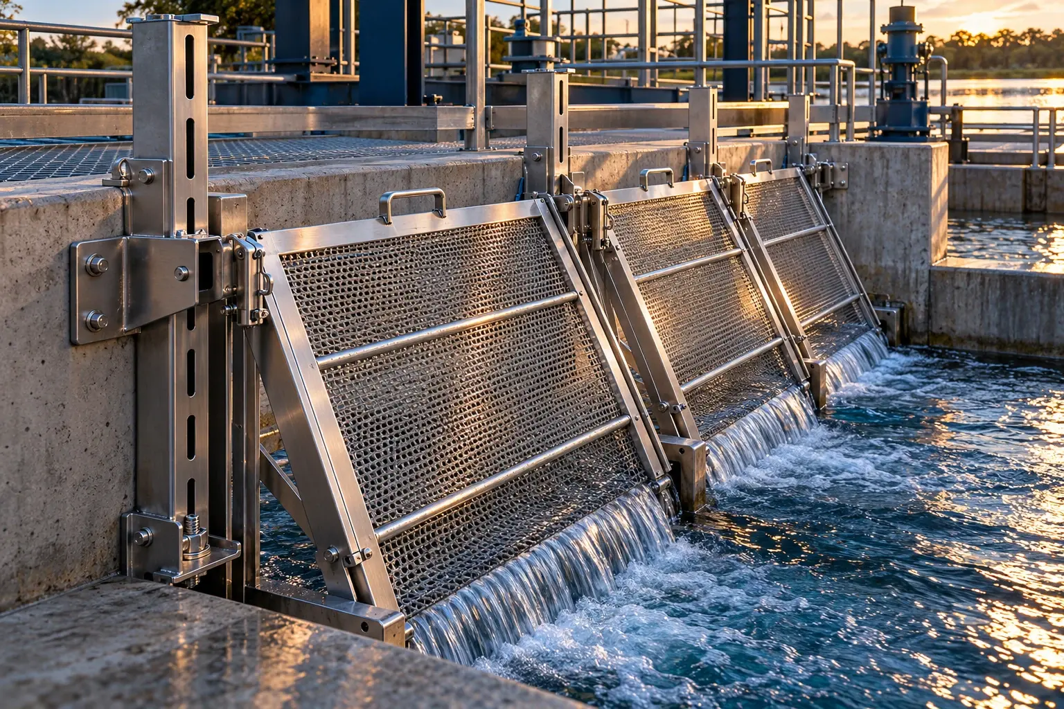 Conceptual engineering visualization: Removable Debris Screen System