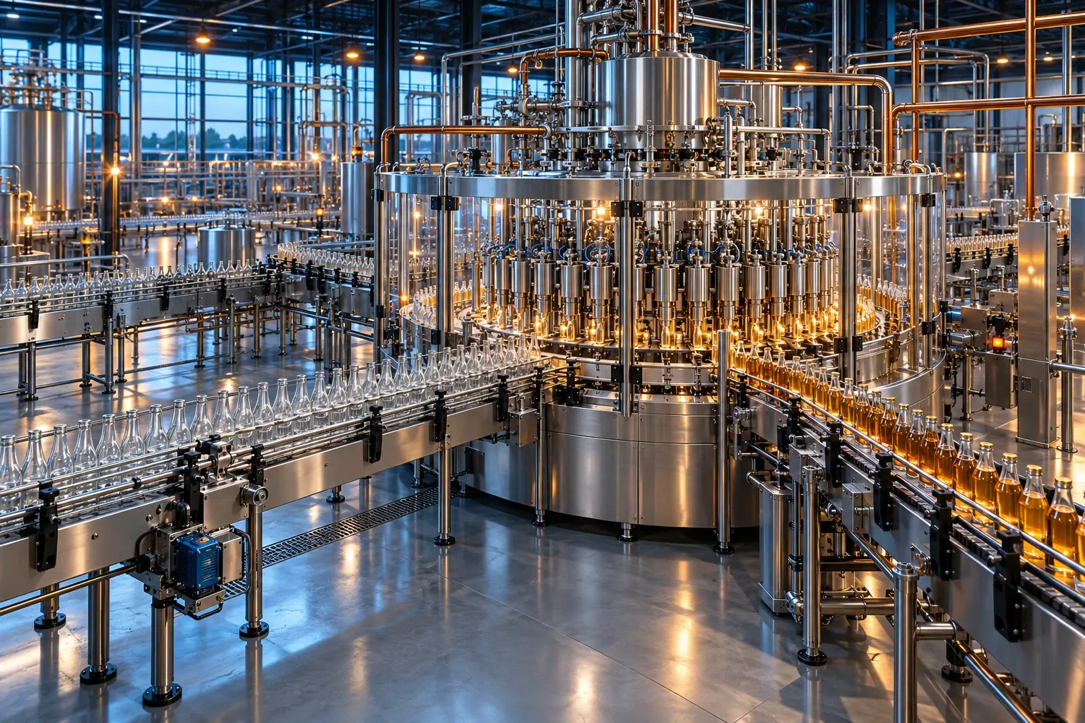 Conceptual visualization: Line 1 Filler and Conveyor Upgrade