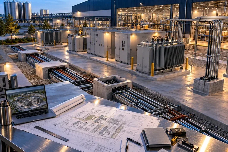 Engineering illustration for Electrical power · 4 kW ↗