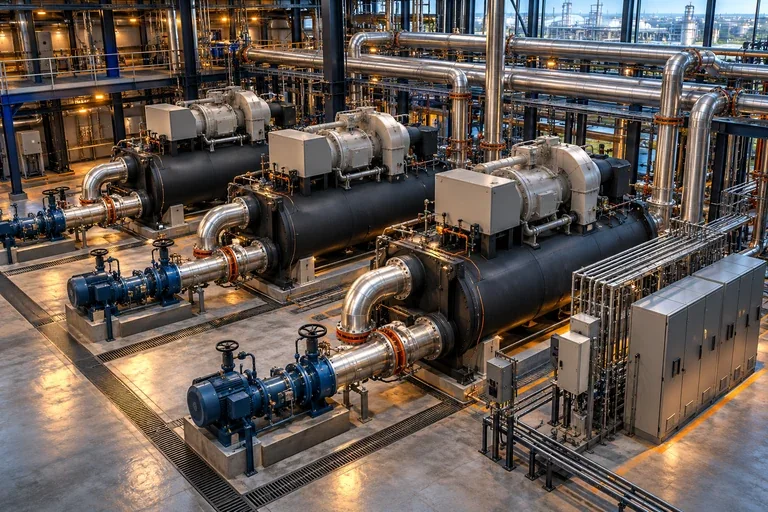 Engineering illustration for Net added production cooling · 200 refrigeration tons ↗