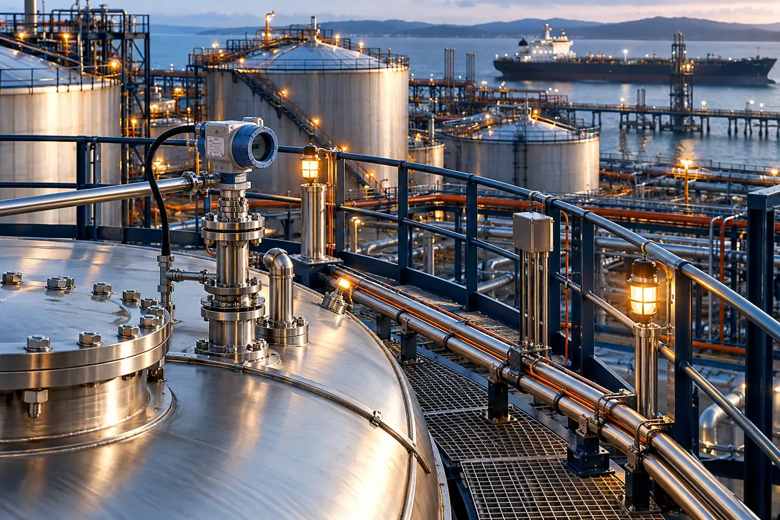 Conceptual visualization: Tank Measurement Project standardization