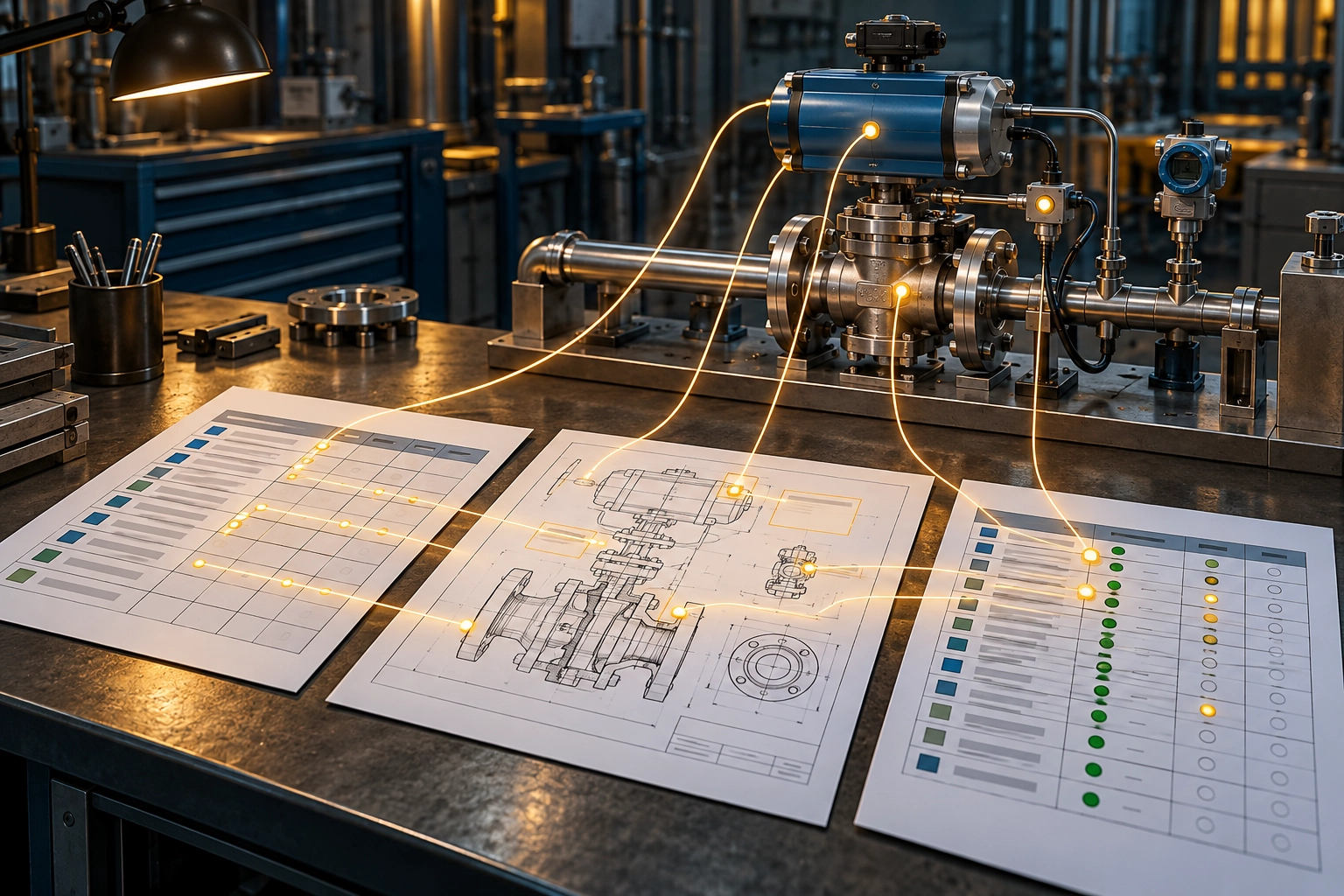 Conceptual engineering illustration: design traceability