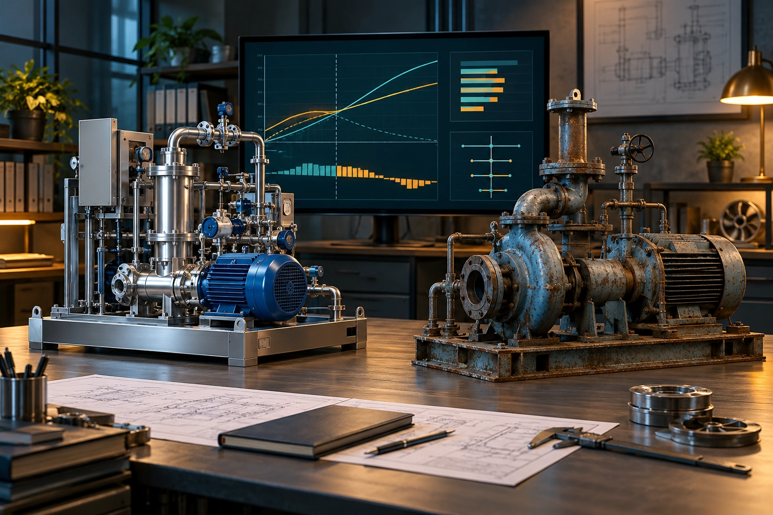 Conceptual engineering illustration: investment economics