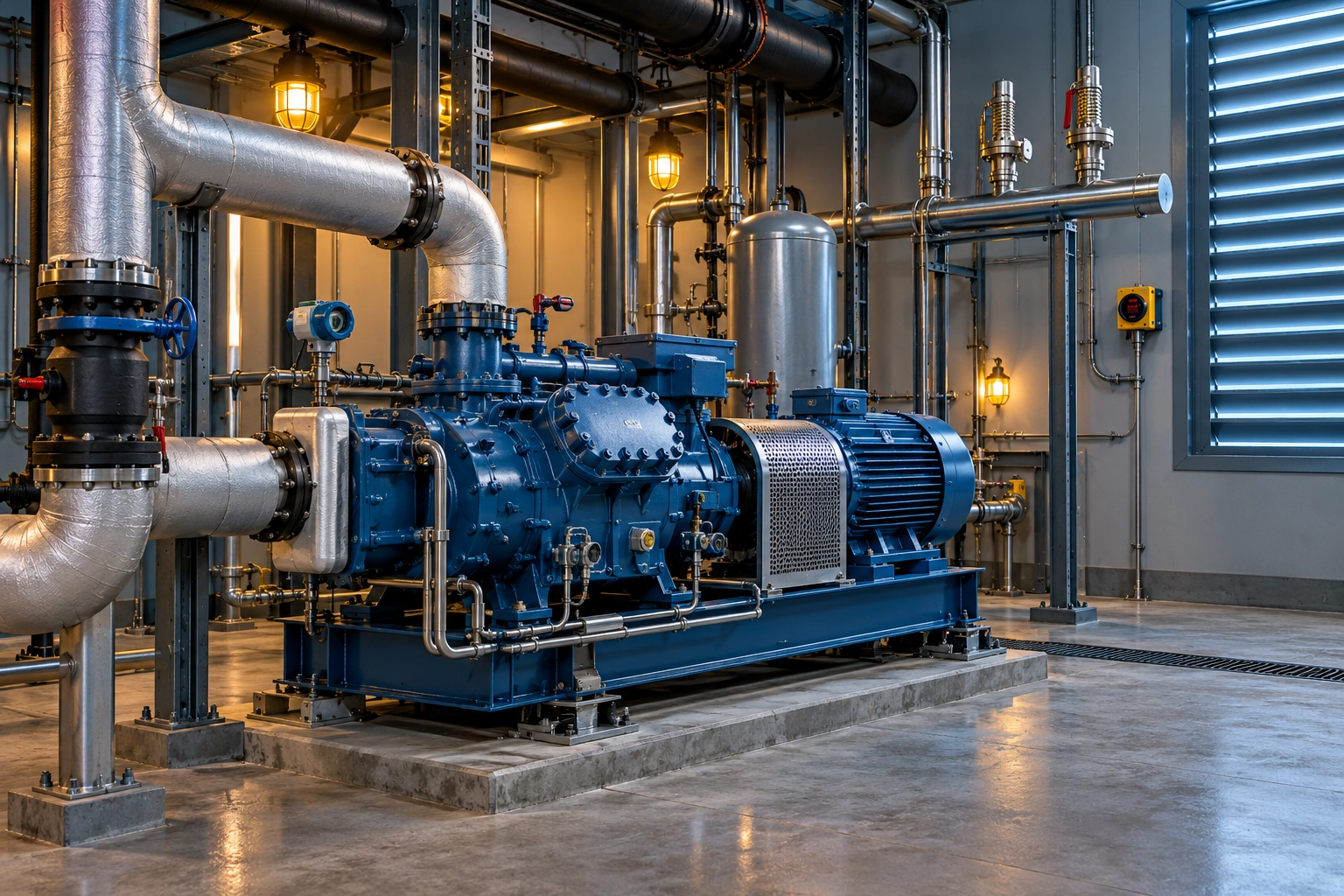 Conceptual engineering illustration: refrigeration integrity
